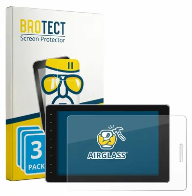 Produktbild von 3x BROTECT Schutzglas für Gaomon PD1610 Schutzfolie Panzer Folie Glas Display Schutz klar