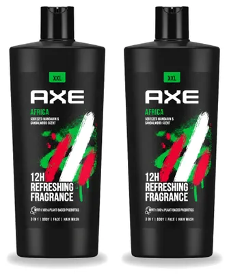 Obrázek produktu pro 2 kusy sprchového gelu AXE Africa - 700 ml - výhodná balení