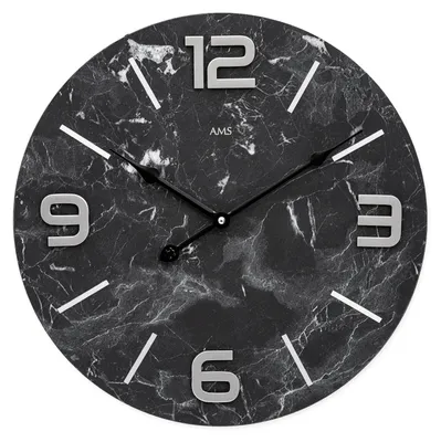 Imagen del producto de AMS - 9707 - Reloj de pared - De cuarzo - 40 cm