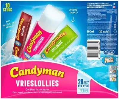 Produktbild von Candyman Gefrierlutscher (200x 50ml)