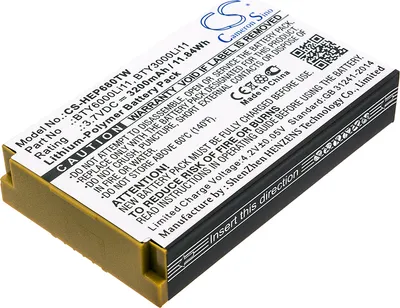 Image de TECHTEK Batterie compatible avec [Huawei] EP680 remplace BTY3000Li11, pour BTY6000Li11