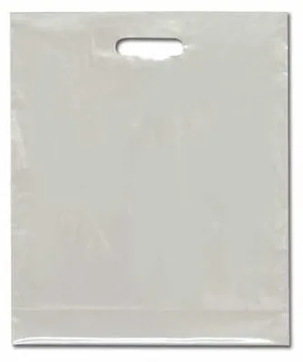 Produktbild von 100 Tragetaschen Einkaufstüten 350 x 350 weiß