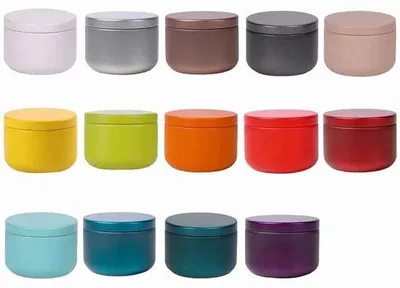 Zdjęcie produktu dla Zestaw 14-elementowy – pojemniki na herbatę – wielofunkcyjne pojemniki do przechowywania – pojemnik na przyprawy – praktyczne rozwiązanie do kuchni – okrągłe pojemniki – pojemnik na herbatę