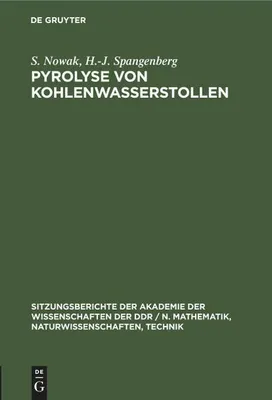 Produktbild von Pyrolyse von Kohlenwasserstollen