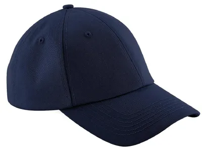 Image de Casquette de baseball Beechfield Uni Authentic 6 panneaux FK251 (taille unique) (bleu marine)