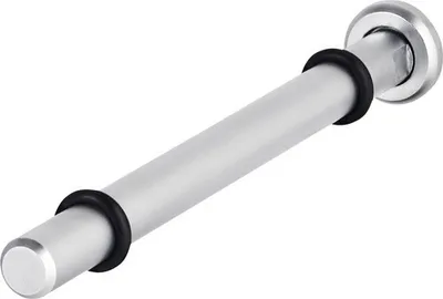 Produktbild von Regalträger Atlas Ø 12 x 150 mm silber, 2 Stück