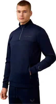 Produktbild von Castore Scuba Halbreißverschluss-langarm-t-shirt Blau S Mann Blau S