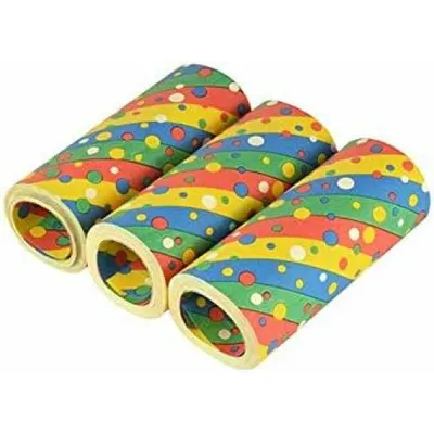 Immagine prodotto di PAPSTAR Luftschlangen Confetti bunt 3 St.