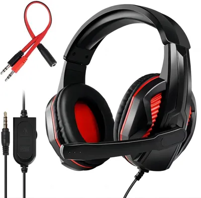 Produktbild von Gaming Headset für PS5/PS4/XB1S/XBXS/SWITCH/PC  - Headset Mit Mikrofon Geräuschunterdrückung