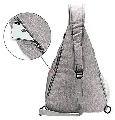 Produktbild von Wasserdichte Sling Bag, Rucksack für Outdoor-Aktivitäten, Schultertasche für Wandern und Camping