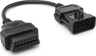 Produktbild von Auto OBD 2 Diagnose Adapter Kabel Stecker OBDII 10 Pin Tech 2 II 16 Pin Pol KFZ
