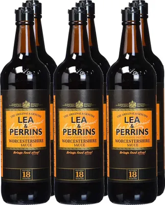Produktbild von Lea & Perrins Worcestershire Sauce Authentischer Geschmack 6 x 568ml