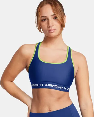 Produktbild von Under Armour Crossback Sport-bh Mittlere Stütze Blau S Frau Blau S