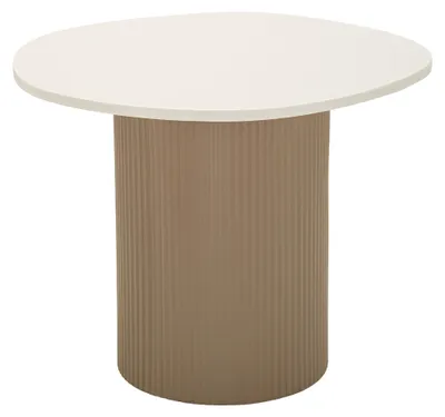 Produktbild von Ganiha - Couchtisch, 48x46x39h cm, Weißer Marmor, Quadratische Form