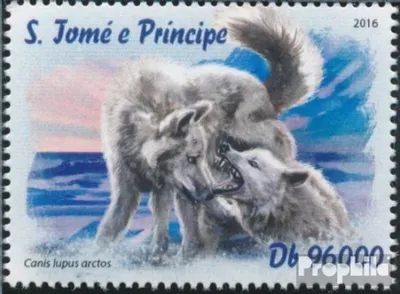 Produktbild von Briefmarken Sao Tome e Principe 2016 Mi 6805 (kompl. Ausgabe) postfrisch Arktische Tiere