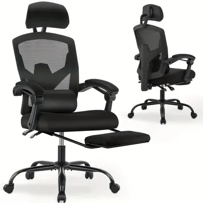 Obrázok produktu pre Kancelárska stolička - Kancelárska stolička - Herná stolička - Otočná stolička - Ergonomická stolička - Nastaviteľná bedrová opierka