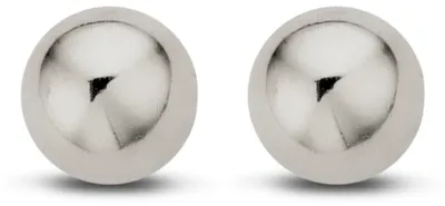 Produktbild von New Bling 9NBG-0432 - Witgouden Oorbellen - 14K - Bolletje - Zirkonia - 3mm