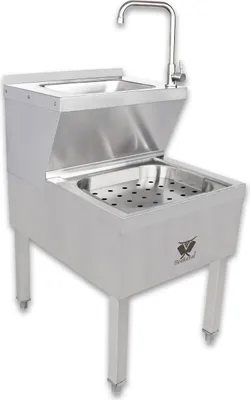Produktbild von Beeketal Gastro Handwaschbecken Waschbecken Ausgussbecken BAB-1