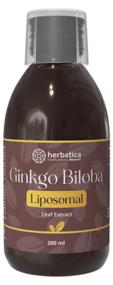 Obrázek produktu pro Lipozomální extrakt Ginkgo Biloba - 200 ml - Herbatica