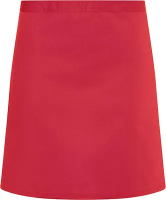 Zdjęcie produktu dla Karlowsky BVS2 | Fartuch podstawowy 65/35 - 70 x 55 cm - Można prać w temperaturze do 60°C - Kolor: malinowy (ok. Pantone 1797C) - Rozmiar: 70 x 55 cm