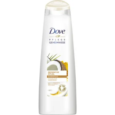 Produktbild von Dove Shampoo KOKOS + REPARATUR 250ml | repariert strapaziertes Haar | tiefenwirksam
