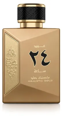 Productafbeelding van Ard Al Zaafaran Oud 24 Hours Majestic Gold Eau de Parfum, 100 ml, UNISEX, AI-gegenereerde afbeelding
