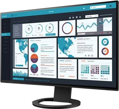 Obrázek produktu pro EIZO FlexScan EV2795-BK, 68,6 cm (27"), 2560 x 1440 px, Quad HD, LCD, 5 ms, Černá