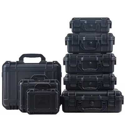 Produktbild von Fotokoffer Echolotkoffer Universal-Werkzeug-Koffer 216x165×95mm Wasserdicht/Spritzwassergeschützt Outdoor