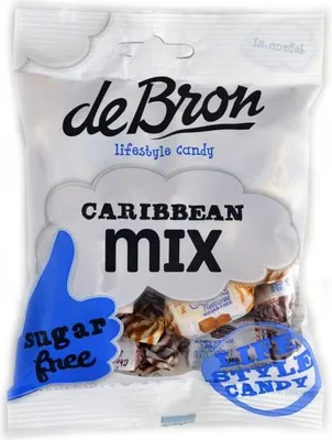 Productafbeelding van de Bron Caribbean Mix, suikerarm, 90g