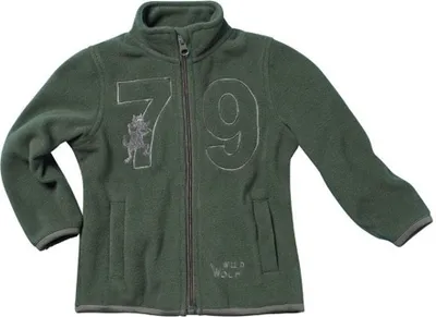 Produktbild von Lupilu Kleinkinder Fleecejacke grün