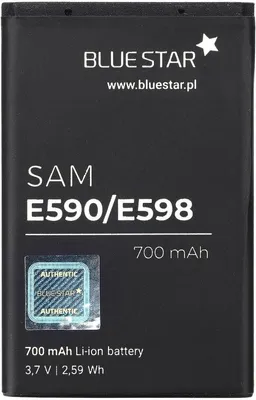 Produktbild von Bluestar Akku Ersatz kompatibel mit Samsung E330 / E338  700 mAh Austausch Batterie Accu BST2927SE