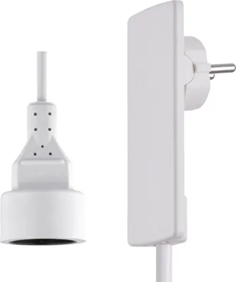 Produktbild von Flachstecker 1,5m Verlängerungskabel EVOline Plug Schukosteckdose