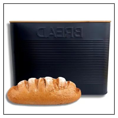Produktbild von Vorratsdosen für die Küche: Brotkasten, Keksdose, Tee-, Kaffee-, Zucker- und Pasta-Dosen