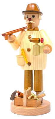 Räuchermann Klempner, 25 cm, Handarbeit aus Erzgebirge