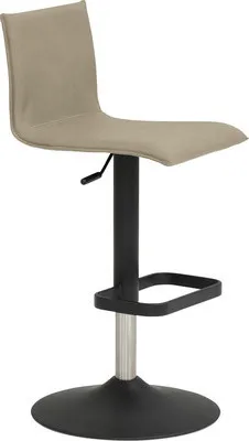 Produktbild von Barstuhl Mayer Sitzmöbel 1212 45 x 47 x 79 cm Stahl schwarz/taupe