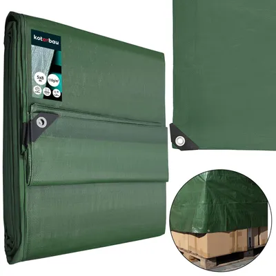 Immagine prodotto di KOTARBAU® Telo Impermeabile Esterno Polietilene 5x8 m Verde Oliva 110 g/m² Telo Sotto Piscina Fuori Terra Telo Impermeabile, productTiles.product.images.aiGenerated