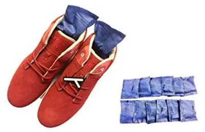 Produktbild von Conny Clever Natürlicher Bambus Lufterfrischer mit Aktivkohle 12 er Set passend für 6 Paarschuhe