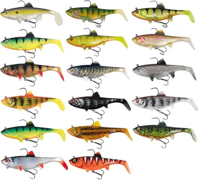Produktbild von Fox Rage Replicant wobble 7,5cm 10g - 2 Gummifische, Farbe:UV Perch