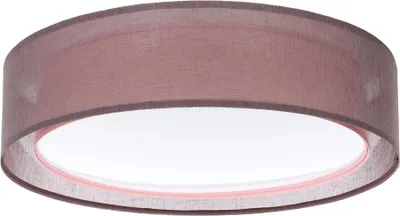 Produktbild von Deckenleuchte E27 Ø 50 cm rund Rot 2-flammig Modern Deckenlampe