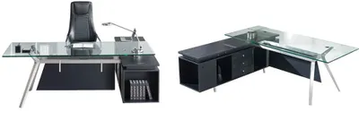 Produktbild von Hochklassige Büro Einrichtung Tische neu Exclusiver Schreibtisch Designer Tisch