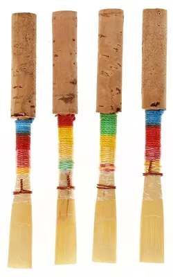 Produktbild von 4 Stück Handgefertigte Oboenrohre mit Kunststoff Aufbewahrungsbox für Oboenspieler