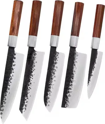 Image de Ensemble de Couteaux de Cuisine KI-38082 - 5pcs KP38082