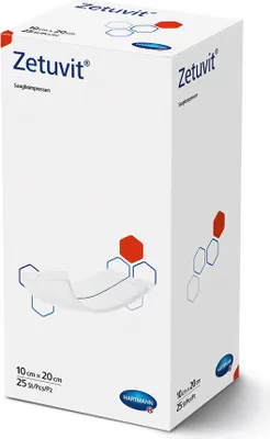 Produktbild von ZETUVIT Saugkompressen steril 10x20 cm