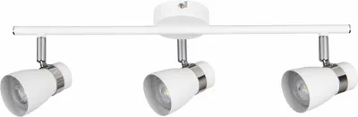 Zdjęcie produktu dla Spot ENALI biały chromowany 3xGU10x35W metal wym:14x8x47cm IP20 Kanlux