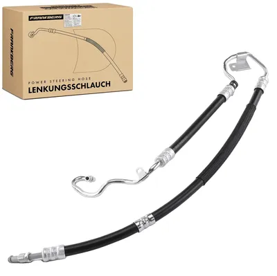 Immagine prodotto di Tubo per servosterzo, lunghezza 1000 mm, diametro 10 mm, resistente all'alta pressione, compatibile con MERCEDES-BENZ W211/S211, posizione di installazione: dalla pompa idraulica al gruppo sterzo