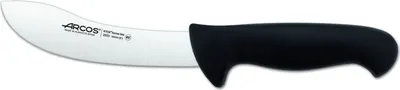 Immagine prodotto di Coltello da scuoio Arcos colore - Prof 295325 acciaio inox nitrum e mango lama ergonomica in polipropilene nero e lama da 16 cm, vetrinetta