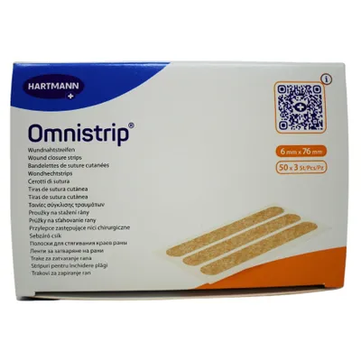 Image de Bande de suture Omnistrip 6x76mm (50 x 3 pcs.)