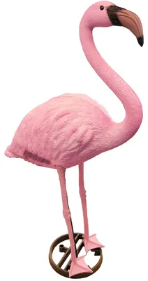 Image de Ubbink Décoration de jardin Flamingo plastique
