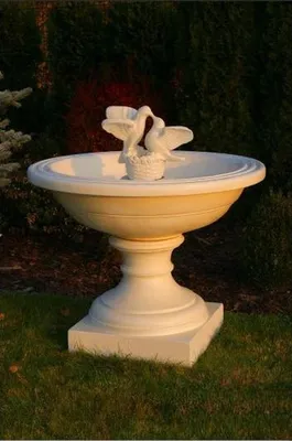 Produktbild von Zierbrunnen Springbrunnen Neu Skulptur Dekoration Garten Fontaine Teich Brunnen