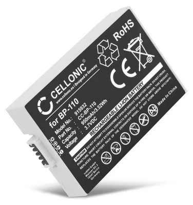 Produktbild von CELLONIC 1x Akku kompatibel mit Canon LEGRIA HF R28, VIXIA R20